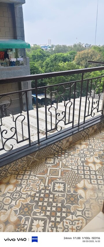 Balcony in 3 BHK Apartment at Sector 18 Dwarka – for Rent