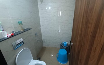 Bathroom in 2 BHK Apartment at Shapoorji Pallonji Sensorium, Hinjewadi – for Rent