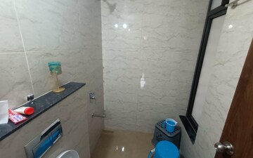 Bathroom in 2 BHK Apartment at Shapoorji Pallonji Sensorium, Hinjewadi – for Rent