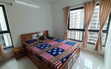 Bedroom in 2 BHK Apartment at Shapoorji Pallonji Sensorium, Hinjewadi – for Rent