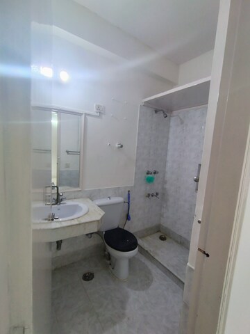 Bathroom in 3 BHK Builder Floor at Unitech South City II, Sector 50 – for Rent