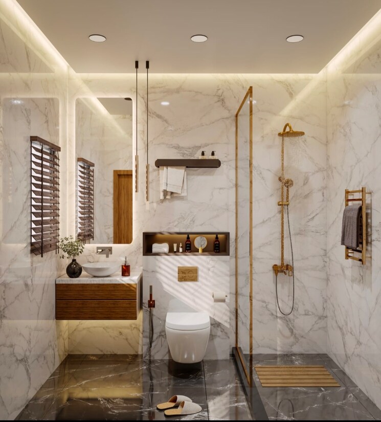 Bathroom, mumbai central suburbs 2 Bedroom 772 Sq.Ft. Apartment In Mumbai Central Suburbs Mumbai 9128582