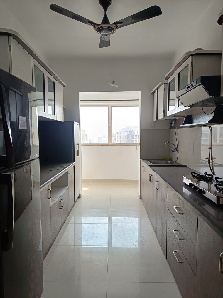 Kitchen, vascon-forest-county 3.5 Bedroom 2000 Sq.Ft. Apartment In Kharadi Pune 9128655