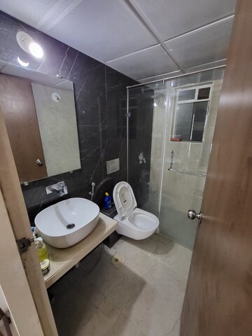 Attached Bathroom in 1.5 BHK Apartment at Dosti West County, Balkum Pada – for Rent