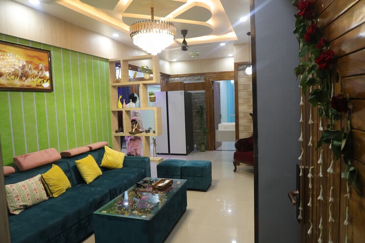 Living Room, khagaul road 3 Bedroom 1500 Sq.Ft. Apartment In Khagaul Road Patna 9128716