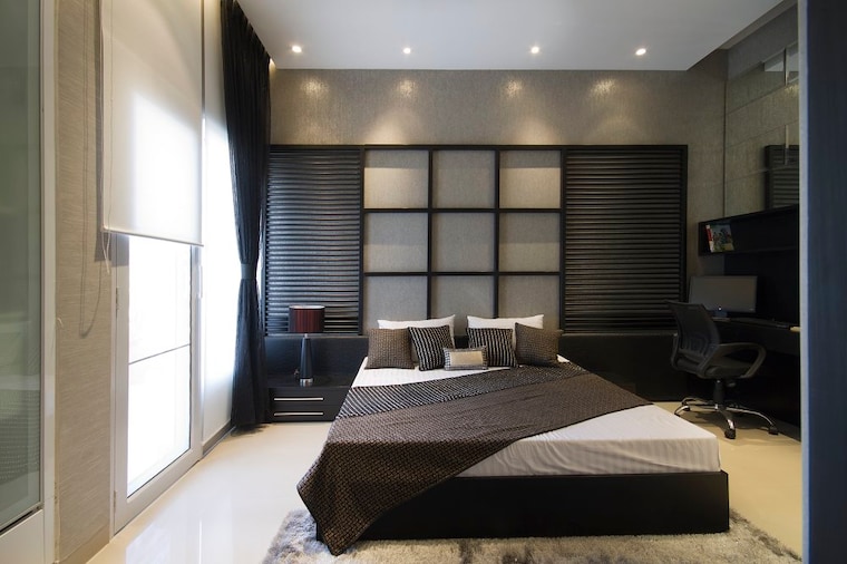 Kitchen, sushma-chandigarh-grande 3 Bedroom 1885 Sq.Ft. Apartment In Lohgarh Zirakpur 9128772