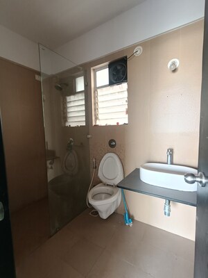 Bathroom in 3 BHK Apartment at Kolte Patil Tuscan Estate, Kharadi – for Sale
