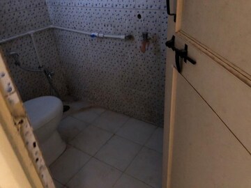 Bathroom in 2 BHK Apartment at Shree Audumbar Apartment, Dattawadi – for Rent