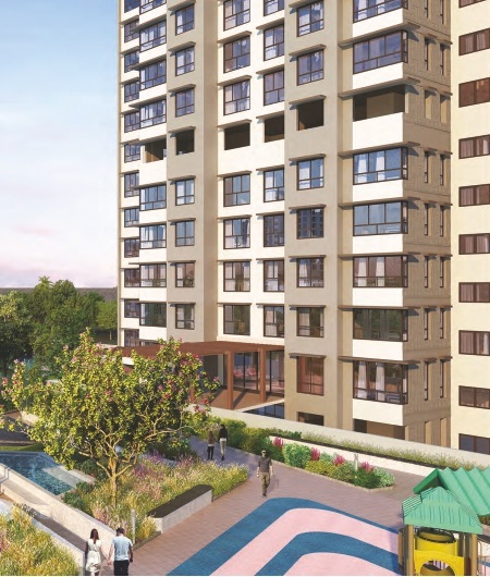 2 BHK + Extra Room 630 Sq.Ft. Apartment in The Wadhwa Atmosphere