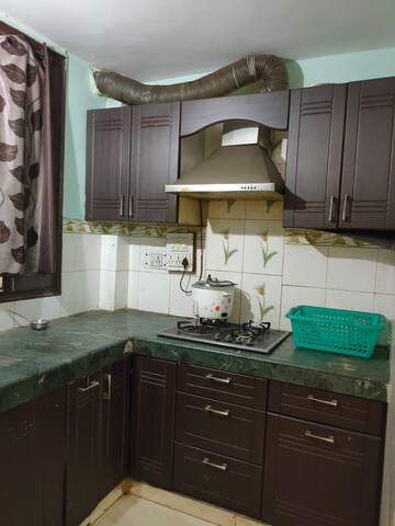 Kitchen in 2 BHK Builder Floor at Saket – for Rent