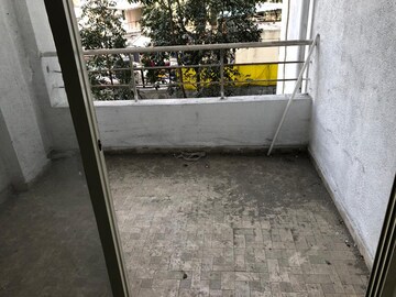 Balcony in 2 BHK Apartment at Sangameshwari Apartment, Dattawadi – for Rent