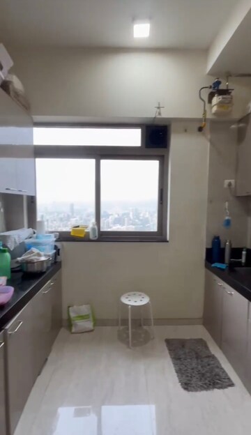 Kitchen in 2 BHK Apartment at Sheth Auris Serenity Tower 1, Malad West – for Rent