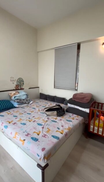 Bedroom in 2 BHK Apartment at Sheth Auris Serenity Tower 1, Malad West – for Rent