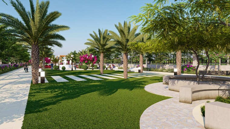 Garden, krishna-iscon-valley  1000 Sq.Yd. Plot In Gosainganj Lucknow 9128915