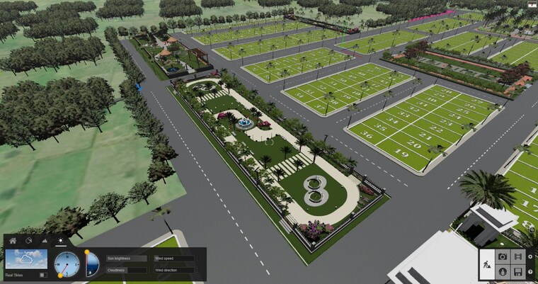 Exterior View, krishna-iscon-valley  1000 Sq.Yd. Plot In Gosainganj Lucknow 9128915