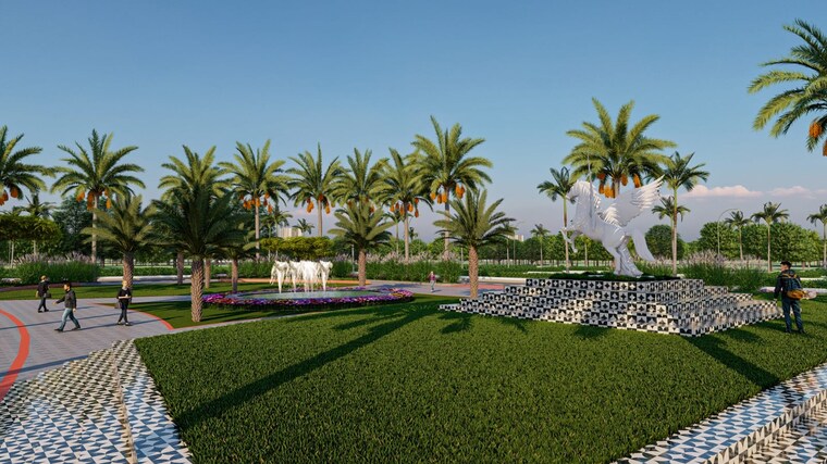 Garden, krishna-iscon-valley  1000 Sq.Yd. Plot In Gosainganj Lucknow 9128915