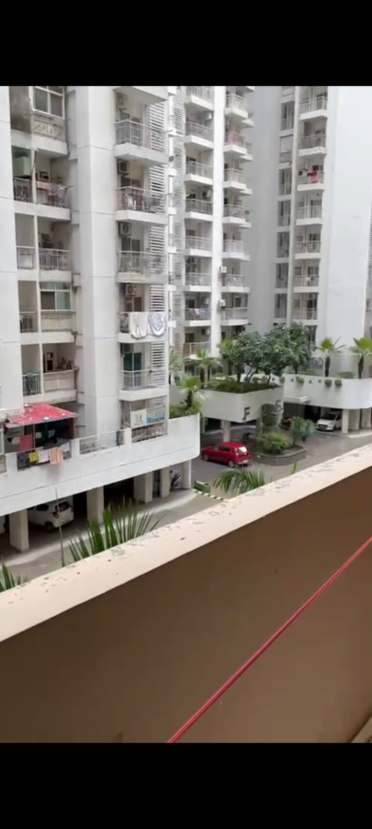 Balcony, galaxy-royale 2 Bedroom 990 Sq.Ft. Apartment In Gaur City 2 Greater Noida 9128930