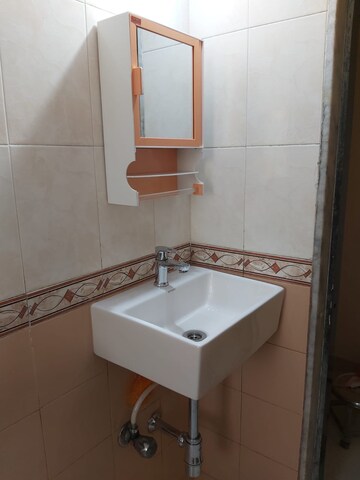 Bathroom in 1 BHK Apartment at Jyoti Castle, Malad West – for Sale