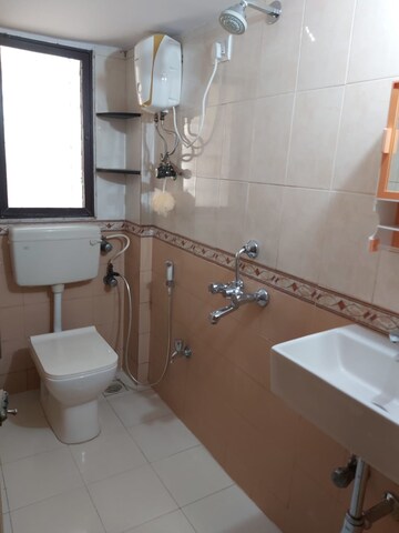 Bathroom in 1 BHK Apartment at Jyoti Castle, Malad West – for Sale