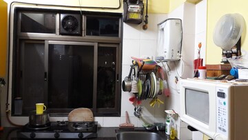 Kitchen in 1 BHK Apartment at Jyoti Castle, Malad West – for Sale