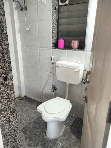Attached Bathroom in 1 BHK Apartment at AVN Silver Park  , Mulund West – for Rent