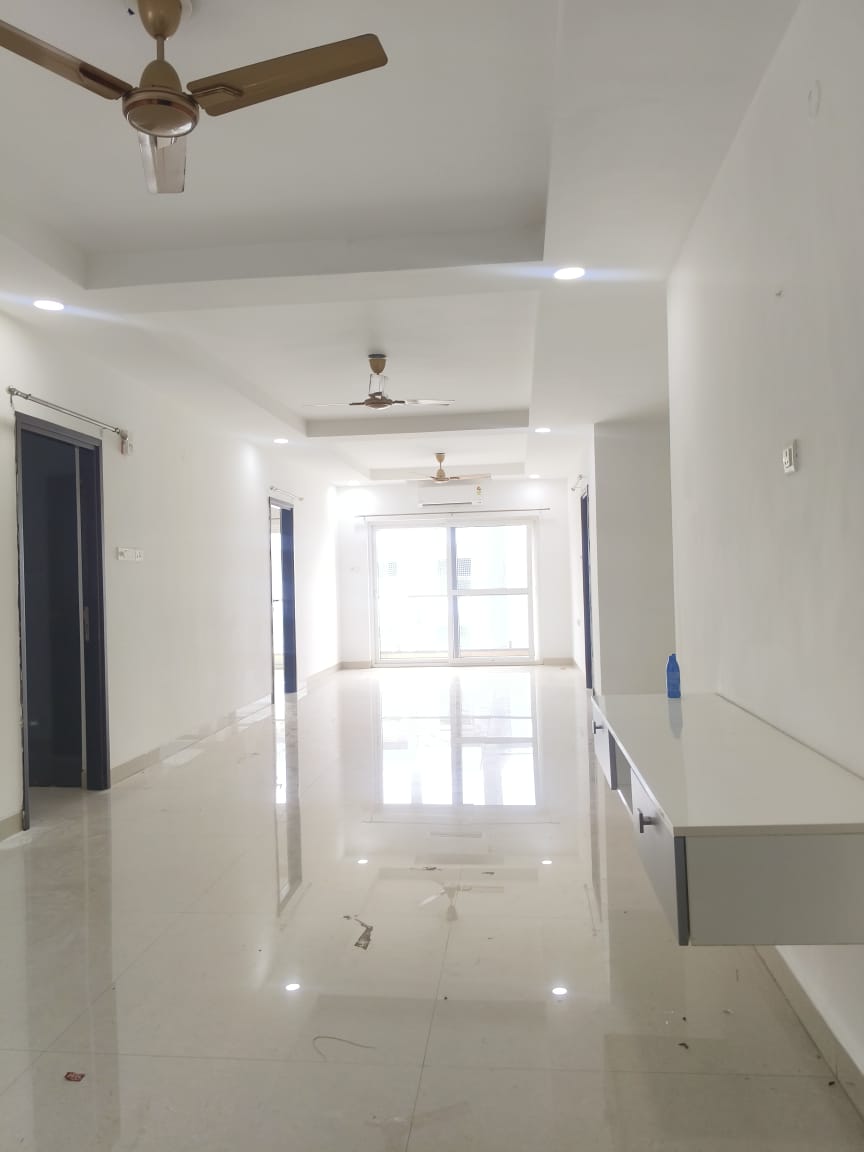 3 BHK + Pooja Room Apartment For Rent in Kondapur