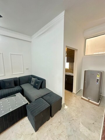 Living Room in 1 BHK Builder Floor at Chattarpur – for Rent