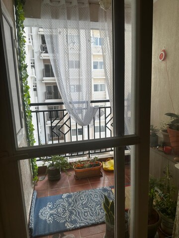 Balcony in 2 BHK Apartment at Prestige Primrose Hills, Banashankari 6th Stage – for Rent