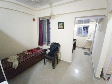 Living Room in 1 BHK Apartment at MHADA Prakash Cotton Mill, Lower Parel – for Rent