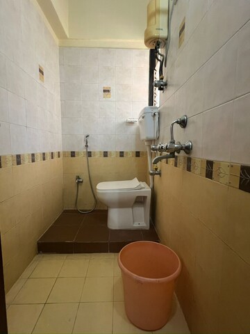 Bathroom in 3 BHK Apartment at Lakshachandi Heights, Goregaon East – for Sale