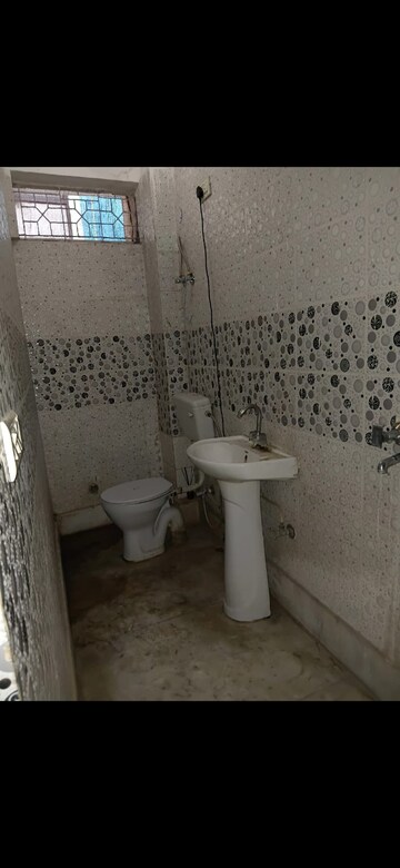 Bathroom in 2 BHK Builder Floor at Chattarpur – for Rent