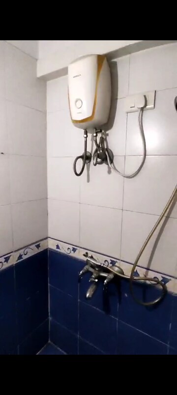 Bathroom in 1 BHK Apartment at Ajmera Odyessey Apartment, Bhakti Park – for Rent