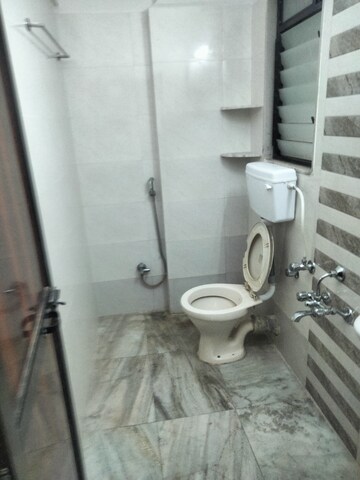 Bathroom in 2 BHK Apartment at Sankalp CHS Malad East, Malad East – for Rent