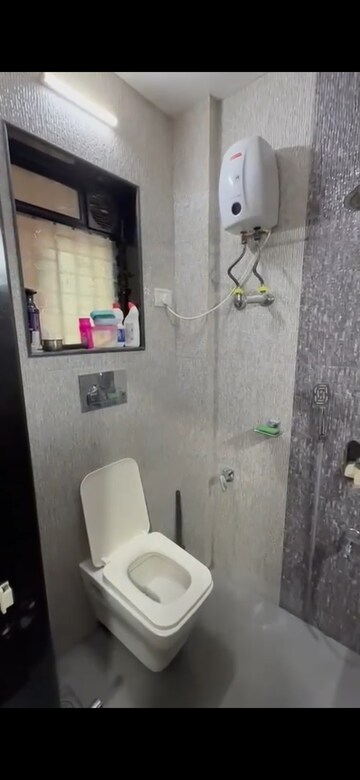 Bathroom in 1 BHK Apartment at Prathamesh Xanadu C wing Chs Ltd, Andheri West – for Rent
