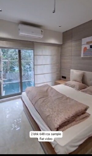 Bedroom in 2 BHK Apartment at Crystal Hitendra Dhamm Shabha CHS, Goregaon West – for Sale