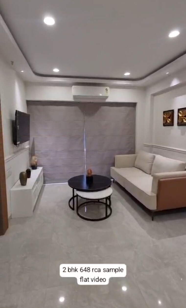 Living Room, crystal-hitendra-dhamm-shabha-chs 2 Bedroom 603 Sq.Ft. Apartment In Goregaon West Mumbai 9129149