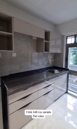 Kitchen in 2 BHK Apartment at Crystal Hitendra Dhamm Shabha CHS, Goregaon West – for Sale