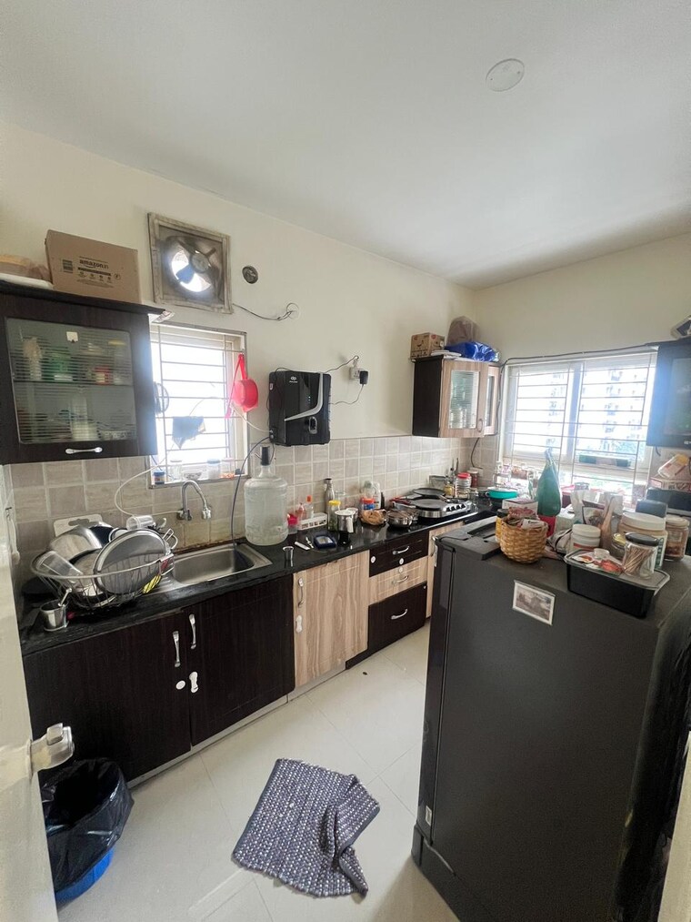 Kitchen, rainbow-vistas 2 Bedroom 1050 Sq.Ft. Apartment In Hi Tech City Hyderabad 9129173