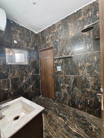 Bathroom in 3 BHK Apartment at Vasant Kunj – for Rent