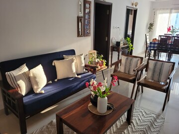 Living Room in 3 BHK Apartment at Lanco Hills Apartments, Manikonda – for Sale