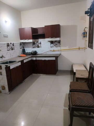 Kitchen in 1 RK Builder Floor at Paryavaran Complex – for Rent