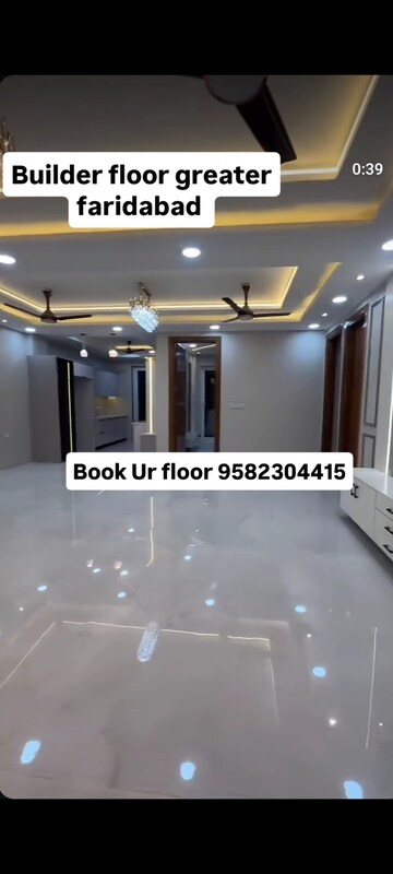 Living Room in 4 BHK Builder Floor at BPTP Eden Estate, Sector 81 – for Rent