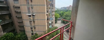 Balcony in 3 BHK Apartment at Sector 6 Dwarka – for Rent