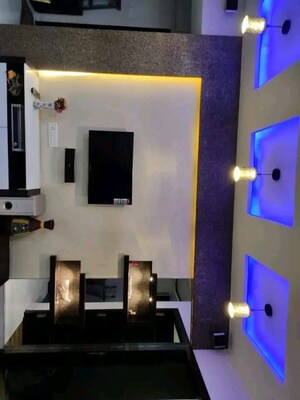 Living Room in 3 BHK Apartment at Kalpavruksh Garden 3, Kandivali West – for Sale