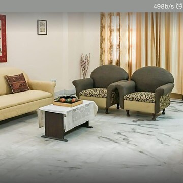 Living Room in 4 BHK Independent House at RWA Apartments, Nithari Village – for Rent