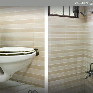Bathroom in 4 BHK Independent House at RWA Apartments, Nithari Village – for Rent