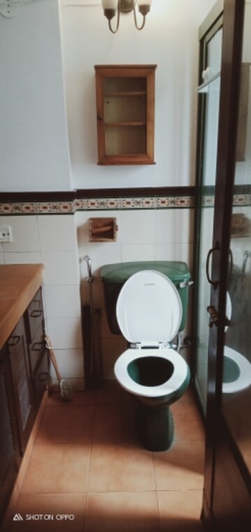 Bathroom in 3 BHK Apartment at DDA Rosewood Apartments, Vasant Kunj – for Rent
