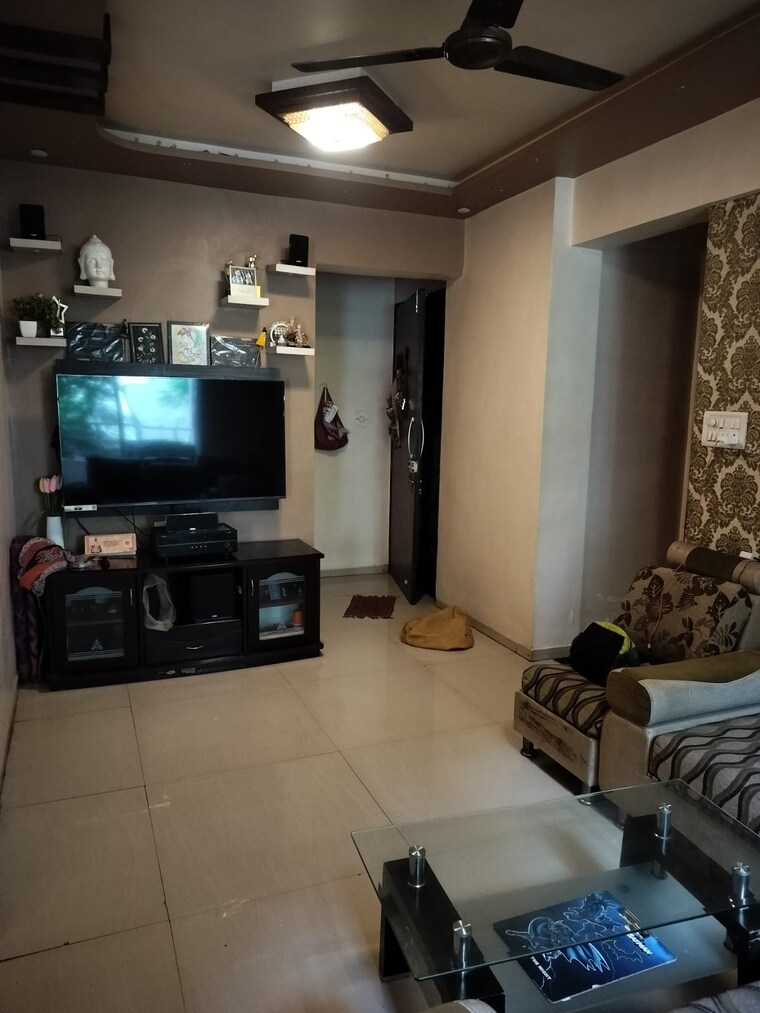 Living Room, chandrarang-capital-tower 2 Bedroom 850 Sq.Ft. Apartment In Wakad Pune 9129281