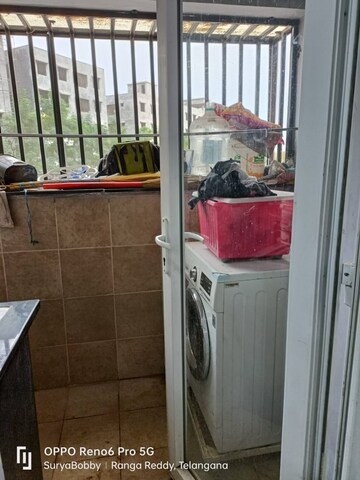 Balcony in 3 BHK Apartment at Mahindra Ashvita, Kukatpally – for Rent