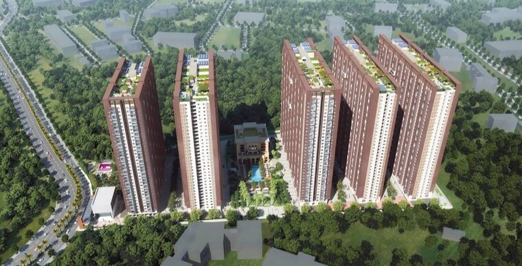 Exterior View, urbanrise-on-cloud-33 3 Bedroom 1353 Sq.Ft. Apartment In Bachupally Hyderabad 9129307